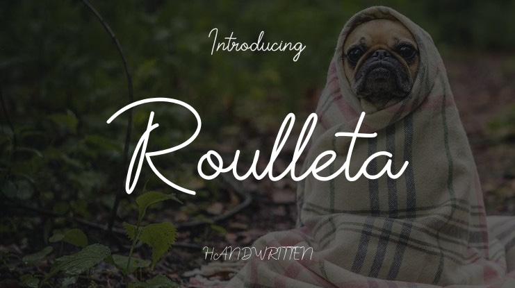 Roulleta Font