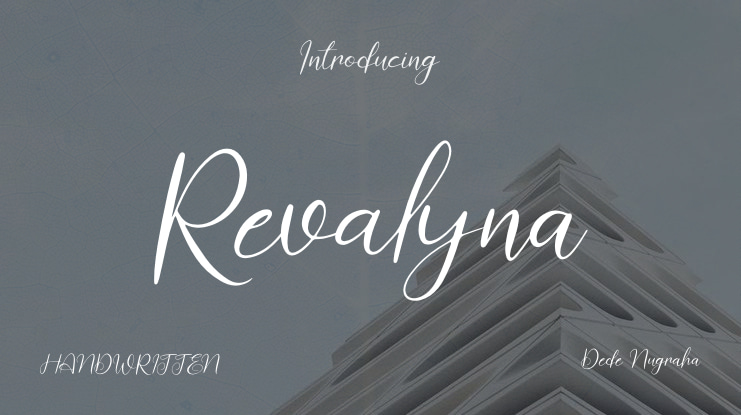 Revalyna Font Family