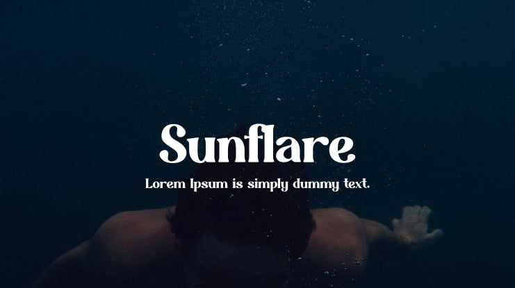 Sunflare Font