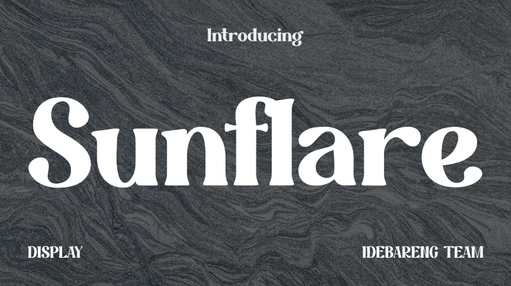 Sunflare Font