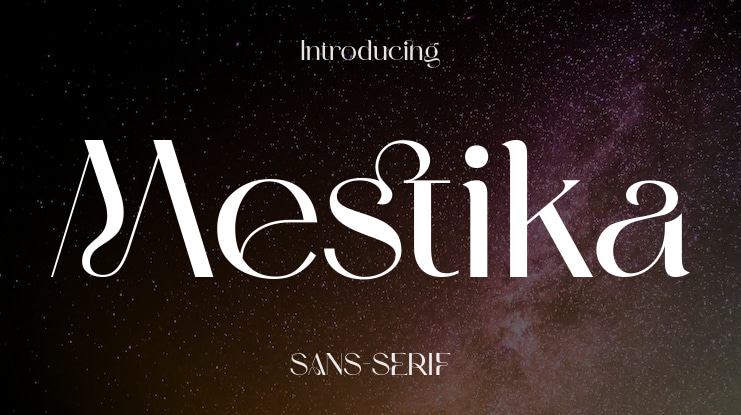Mestika Font