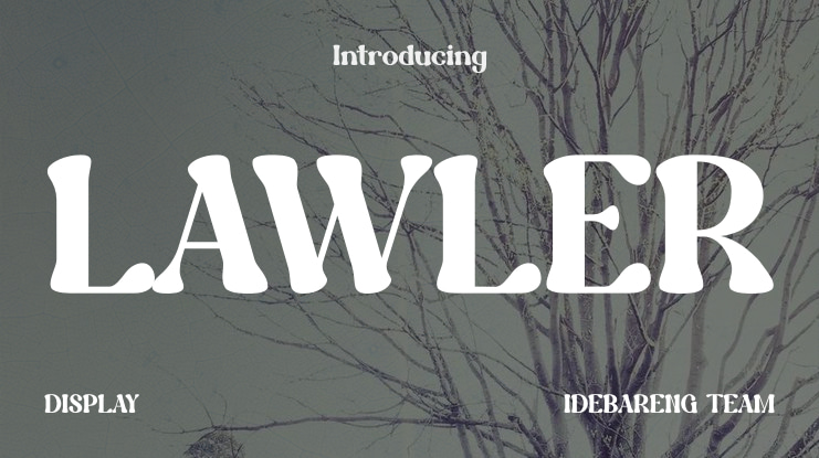 LAWLER Font