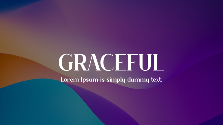 GRACEFUL Font