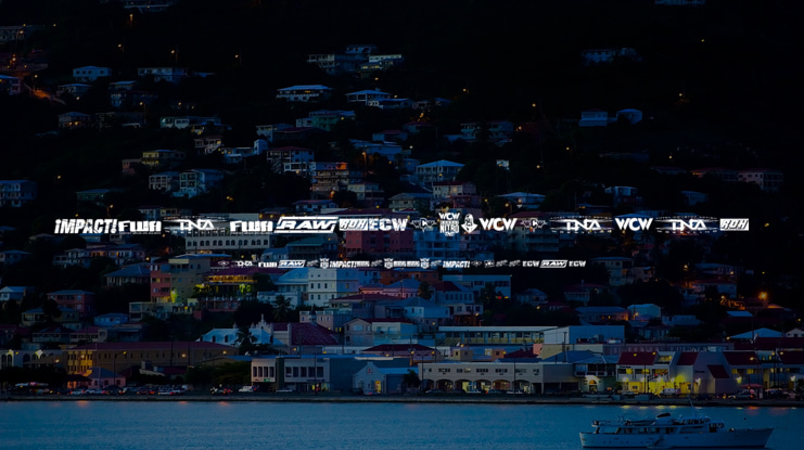 Pro Wrestling Logos Font