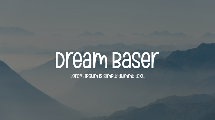 Dream Baser Font