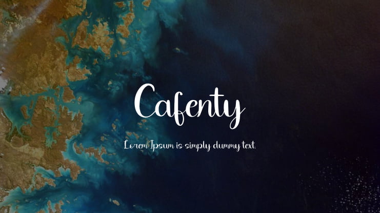 Cafenty Font
