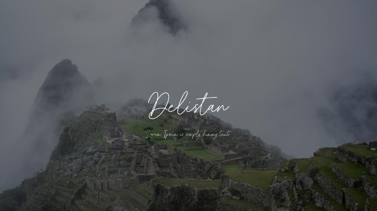 Delistan Font