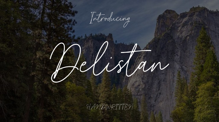 Delistan Font