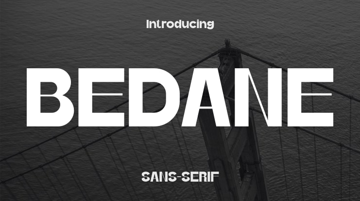 BEDANE Font