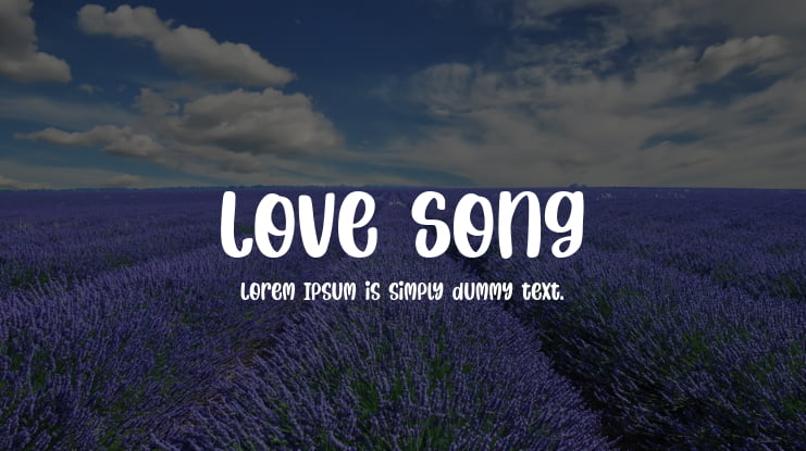 Love Song Font