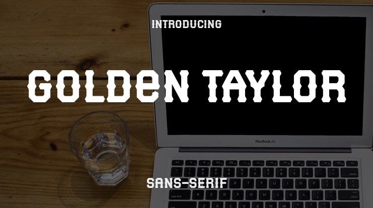 Golden Taylor Font