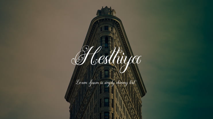 Hesthiya Font