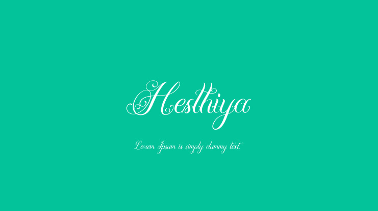 Hesthiya Font