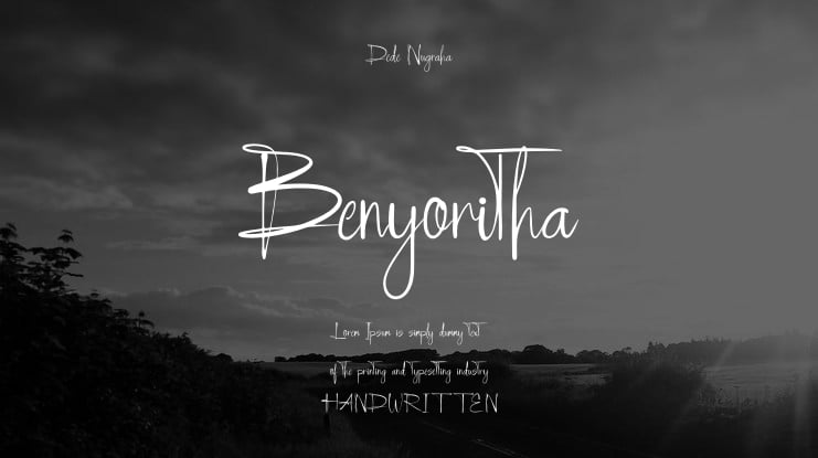 Benyoritha Font