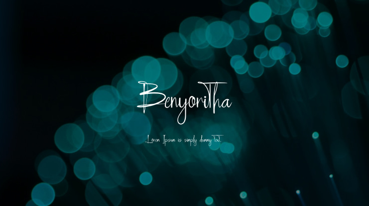 Benyoritha Font