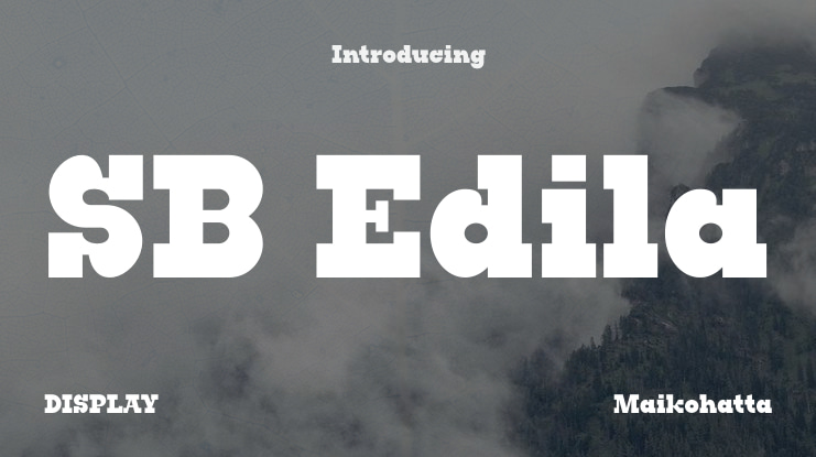 SB Edila Font