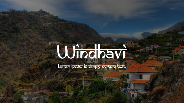 Windhavi Font
