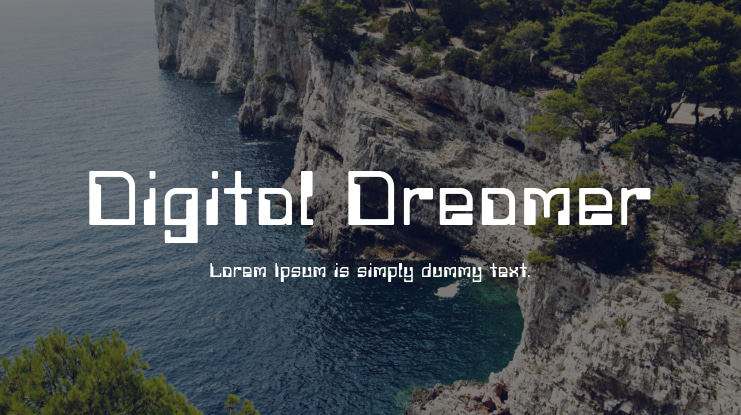 Digital Dreamer Font