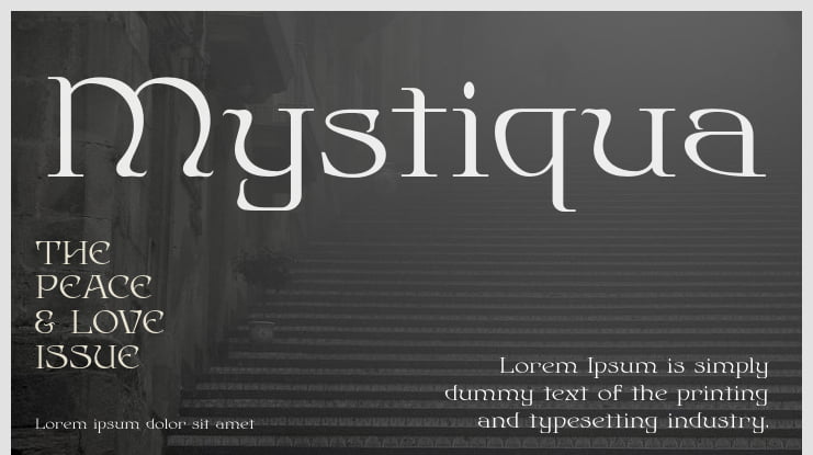 Mystiqua Font