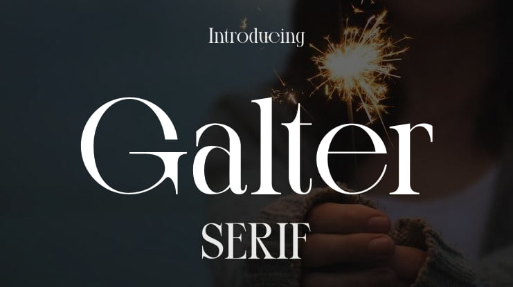Galter Font