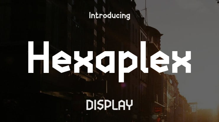 Hexaplex Font