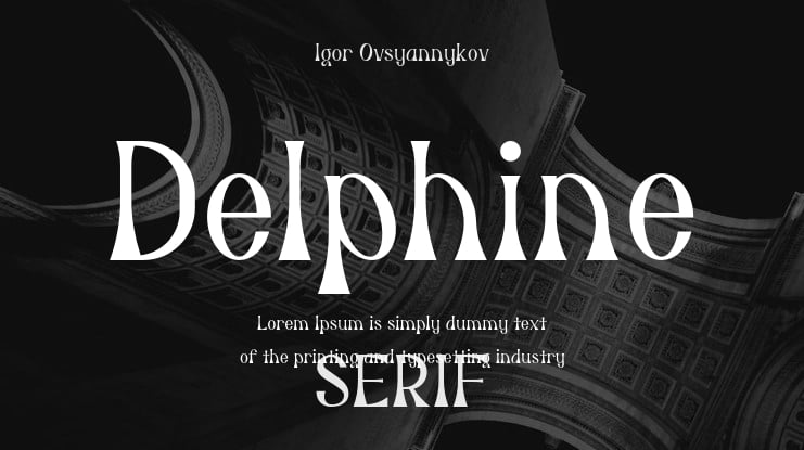 Delphine Font Family