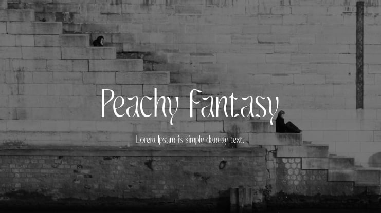Peachy Fantasy Font