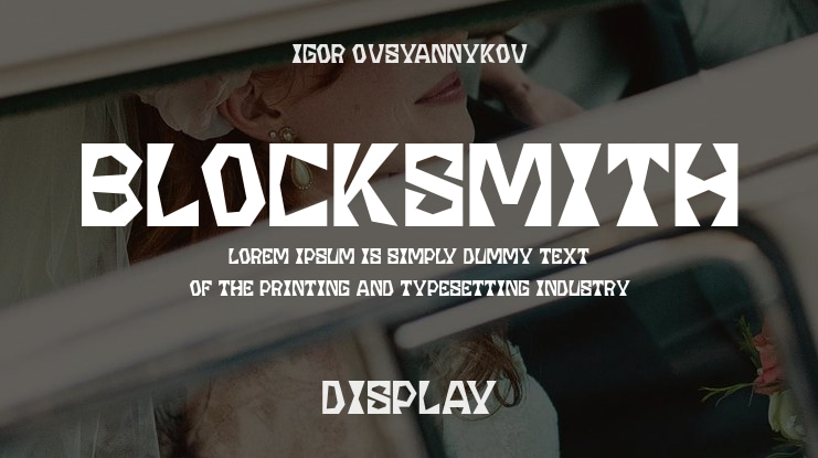 Blocksmith Font