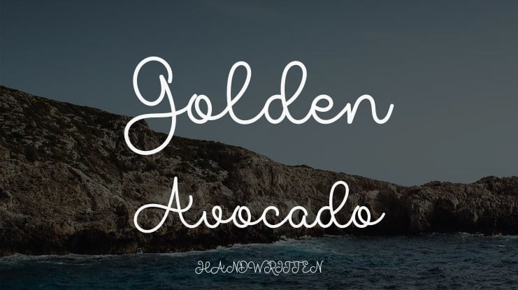 Golden Avocado Font