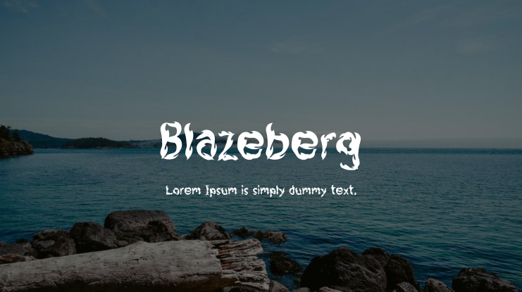 Blazeberg Font