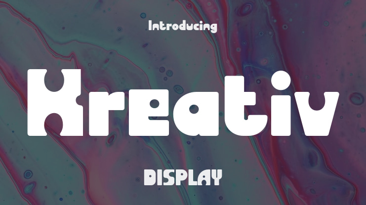 Kreativ Font