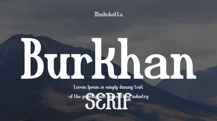 Burkhan Font