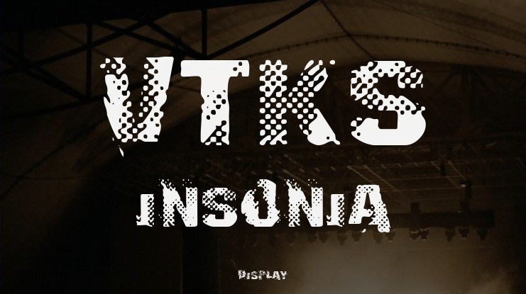 VTKS INSONIA Font