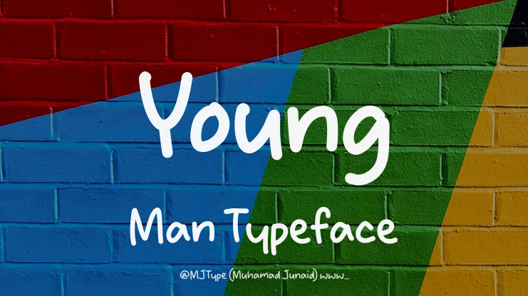 Young Man Font