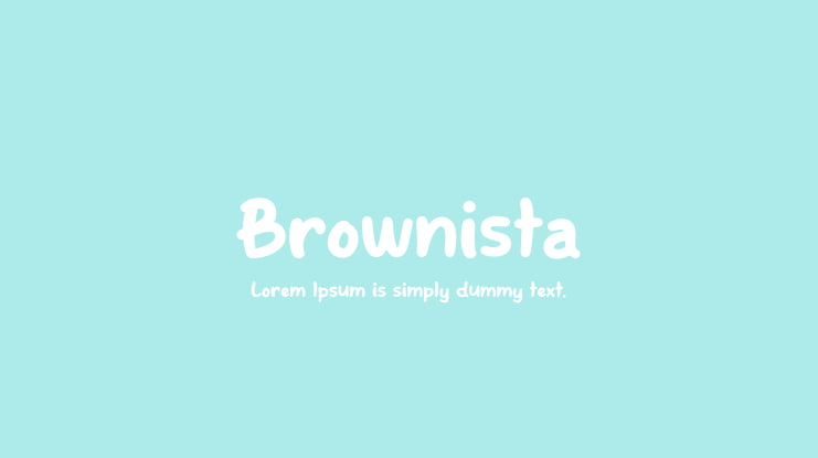 Brownista Font