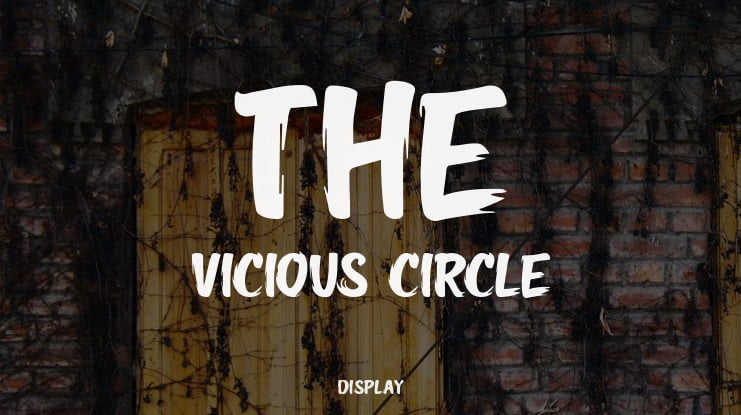 The Vicious Circle Font