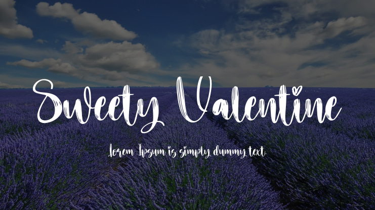 Sweety Valentine Font