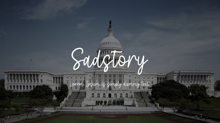 Sadstory Font