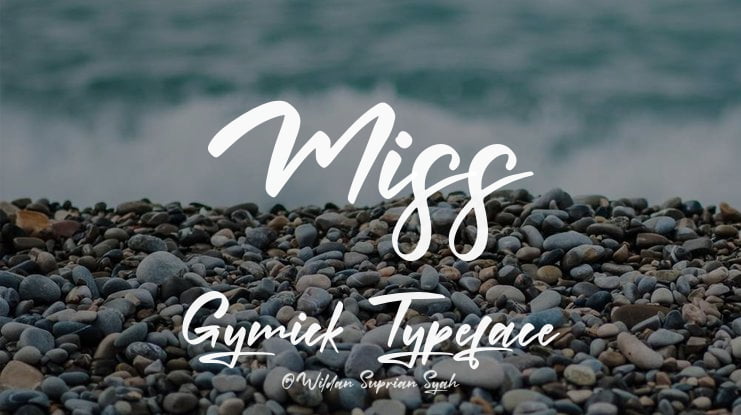 Miss Gymick Font Family