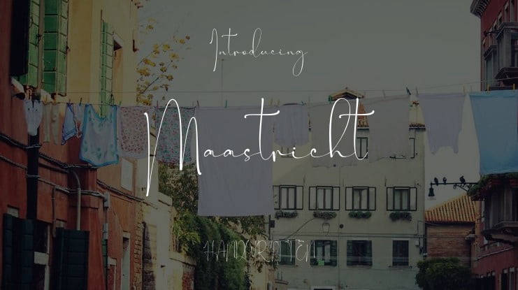 Maastricht Font