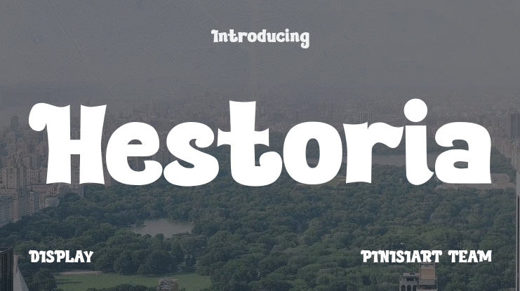 Hestoria Font