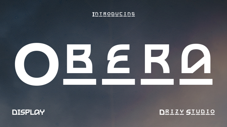 Obera Font