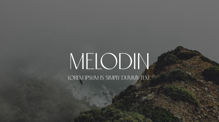 Melodin Font
