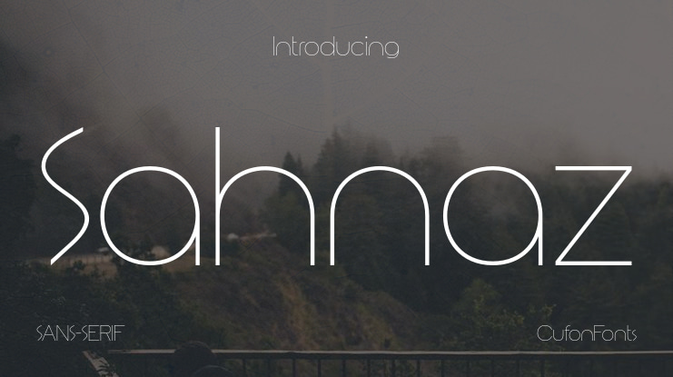 Sahnaz Font