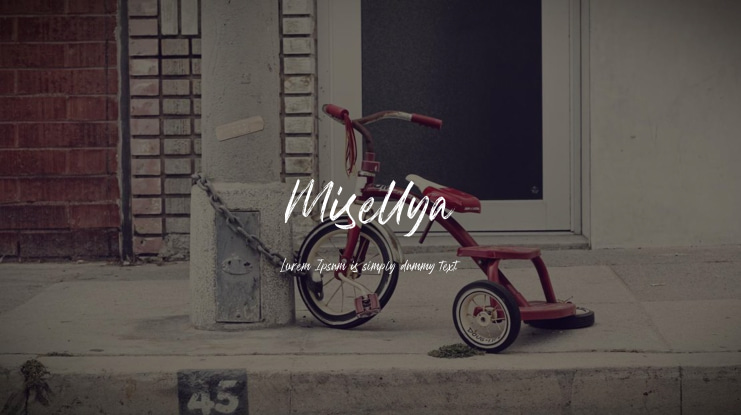 Misellya Font