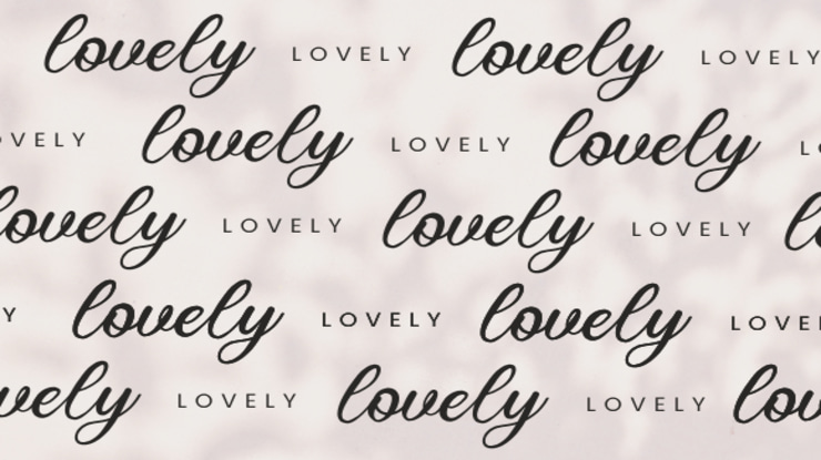 Lovely Garden Font