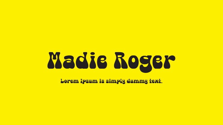 Madie Roger Font