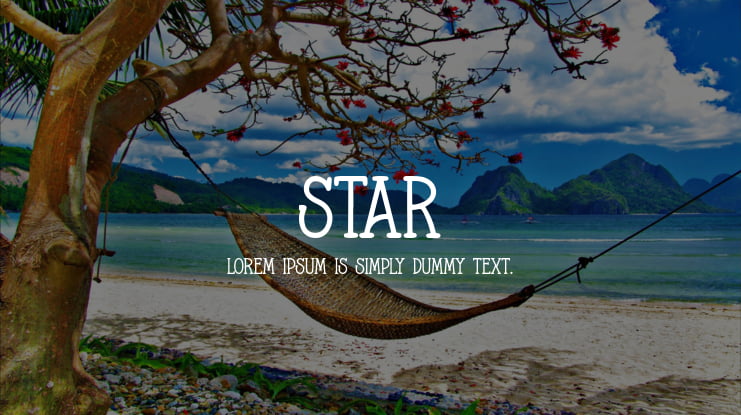 Star Font