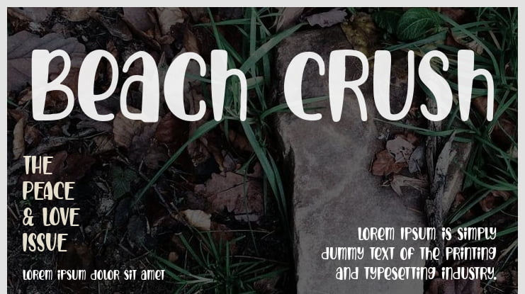 Beach Crush Font