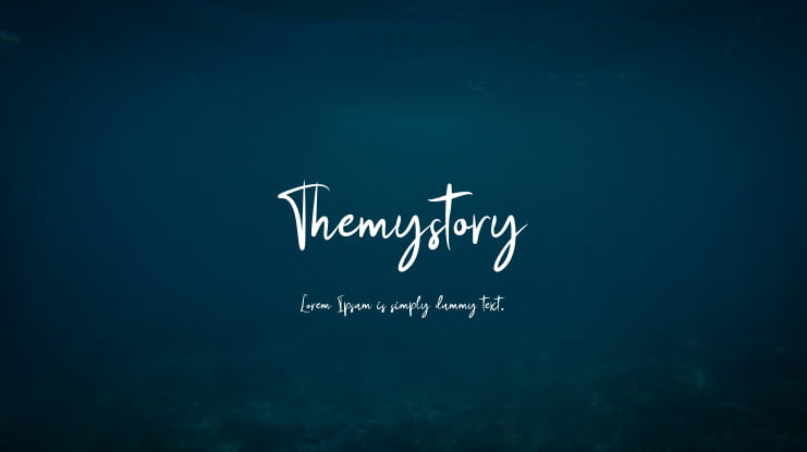 Themystory Font